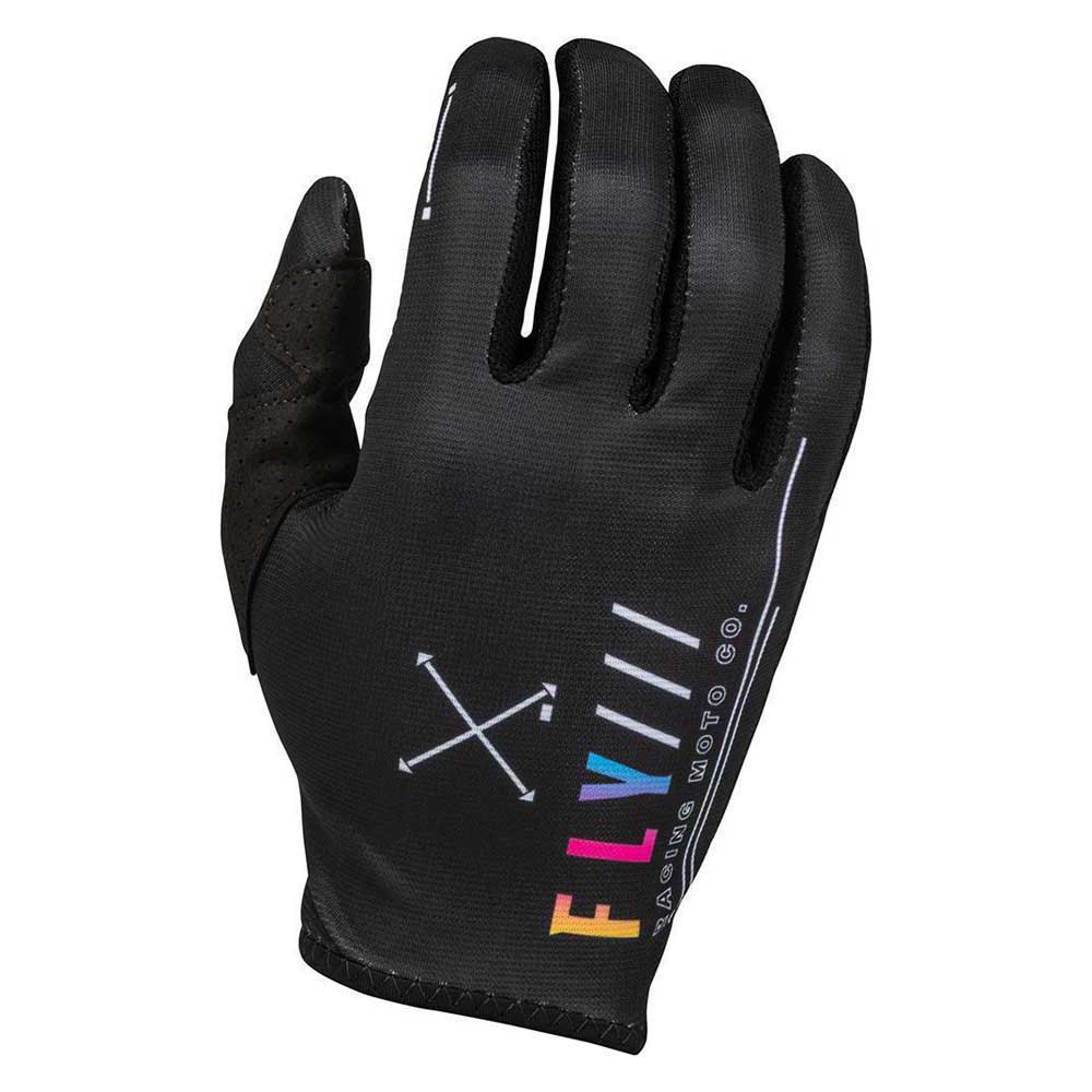 fly mx lite long gloves noir l