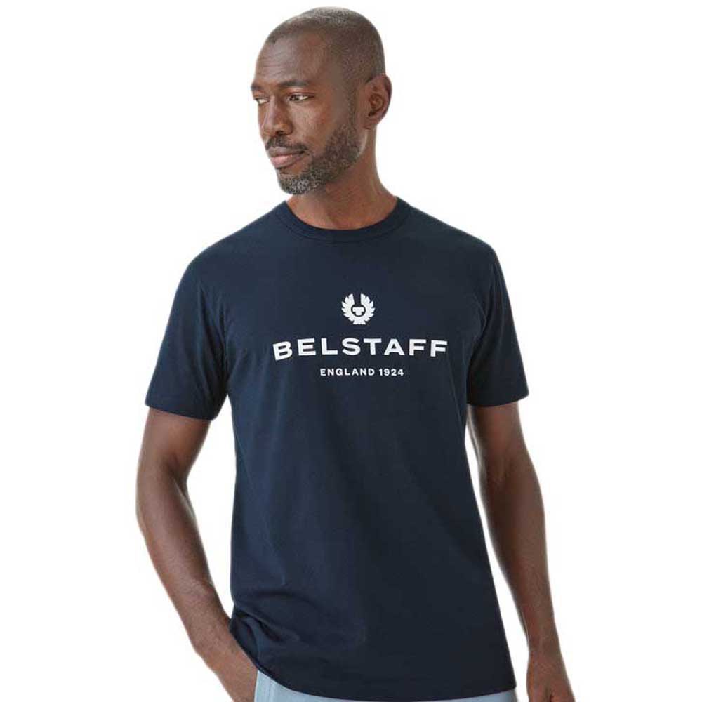 belstaff 1924 2.0 short sleeve t-shirt bleu xs homme
