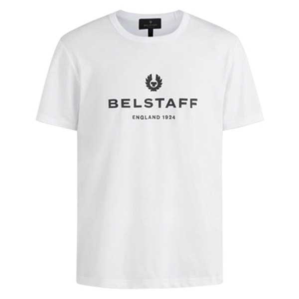 belstaff 1924 2.0 short sleeve t-shirt blanc xs homme