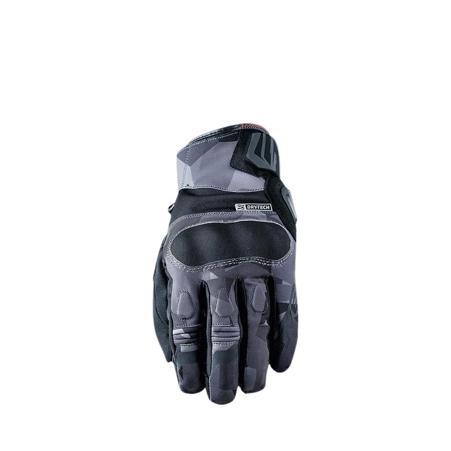 five mid-season motorcycle gloves boxer gris l