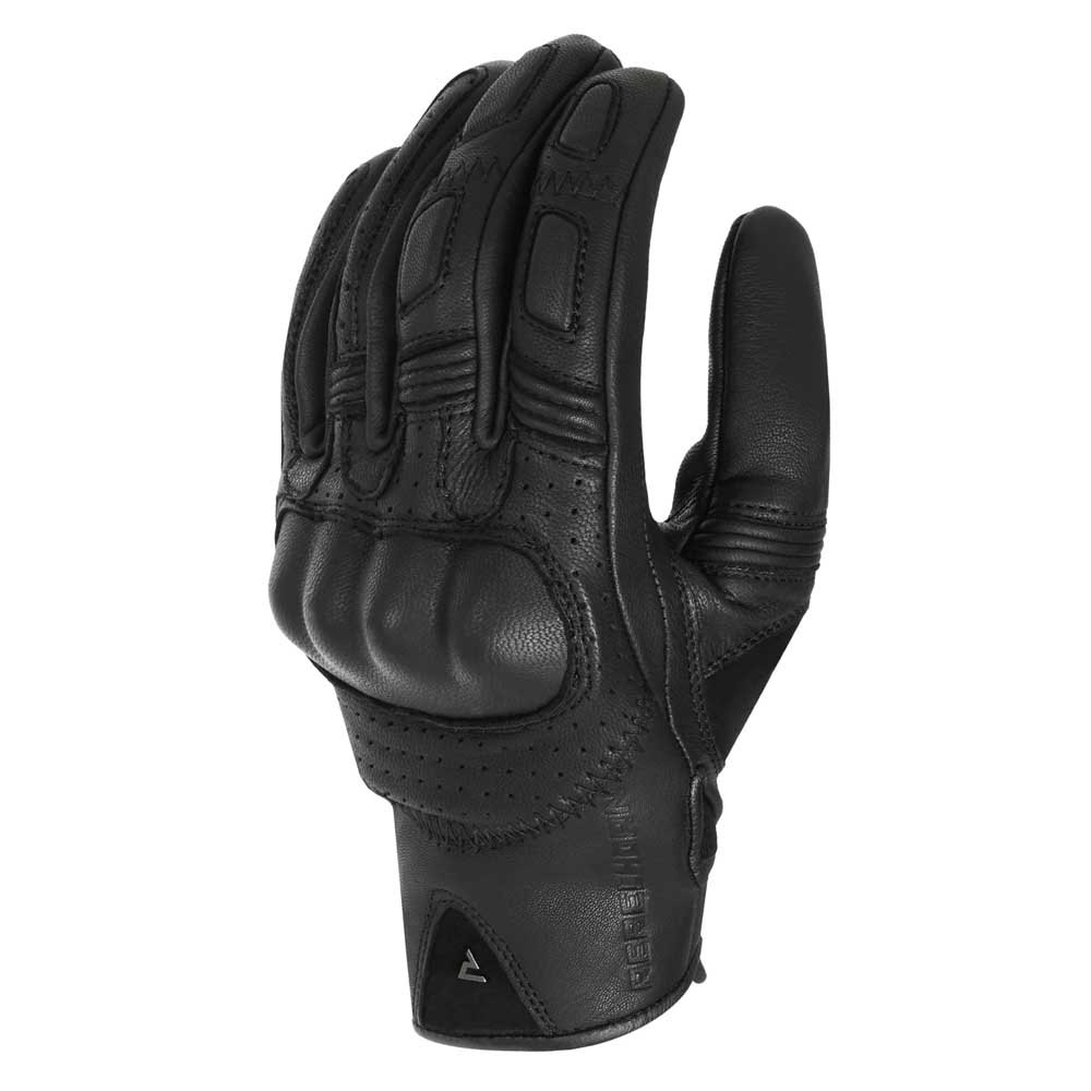 rebelhorn thug ii perforated woman leather gloves noir xs