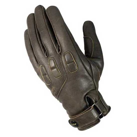 ls2 textil jazz gloves marron l