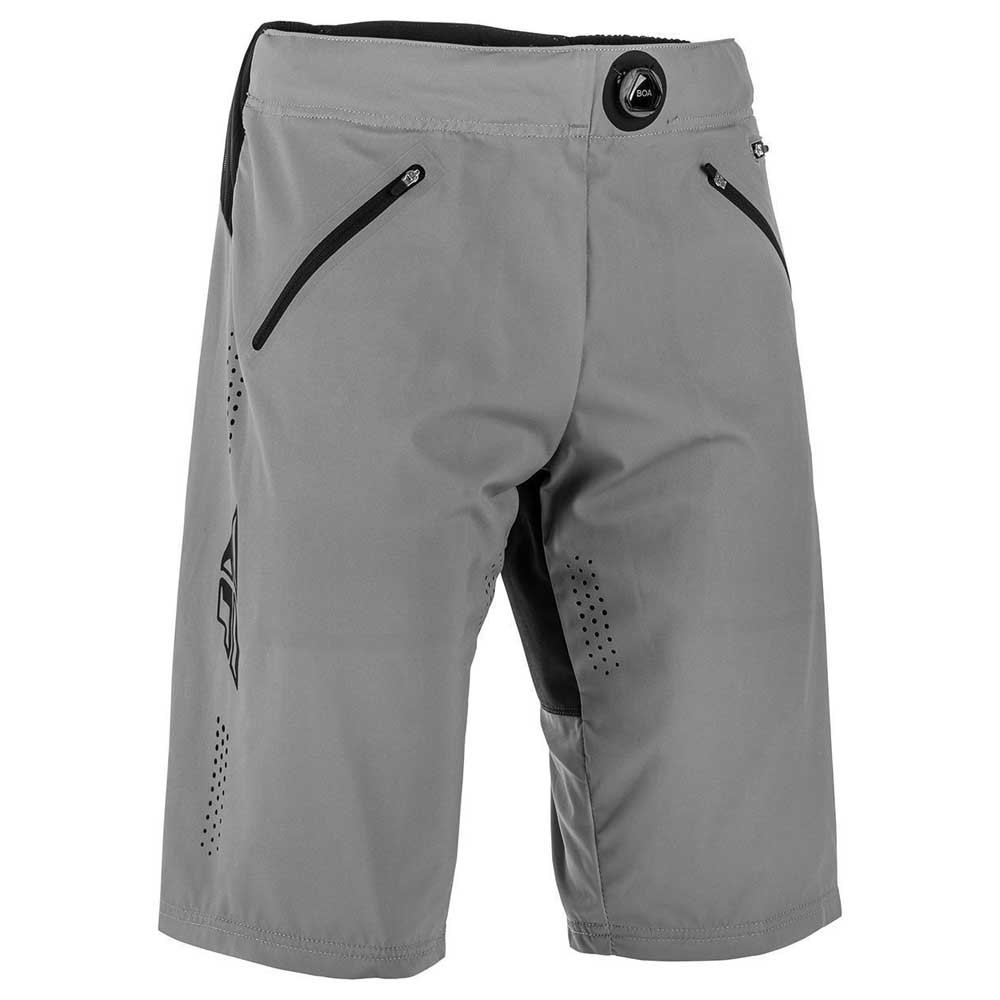 fly racing radium 23 shorts gris 32 homme