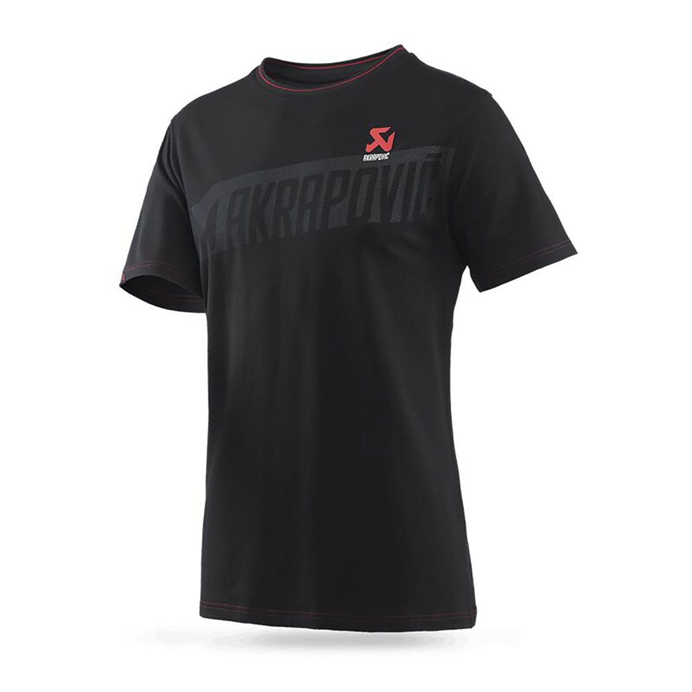 akrapovic 802046 short sleeve t-shirt noir 2xl homme