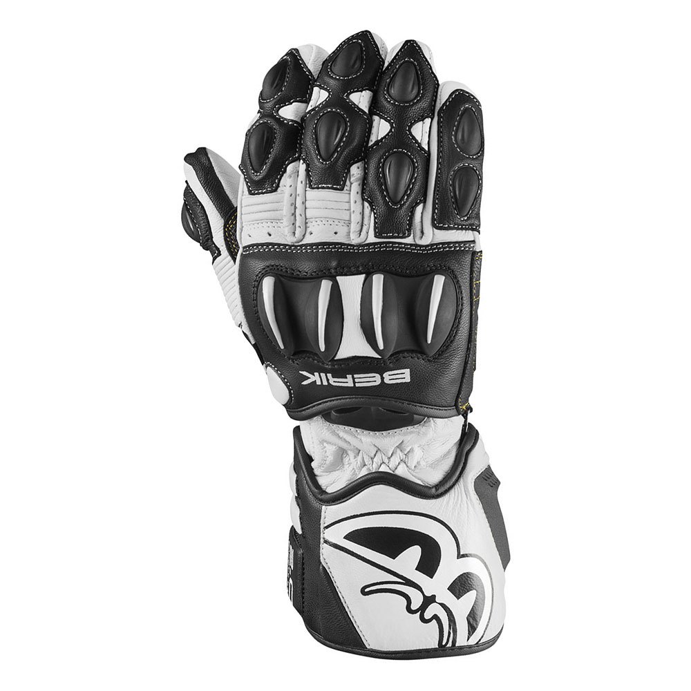 berik track 2.0 leather gloves noir s
