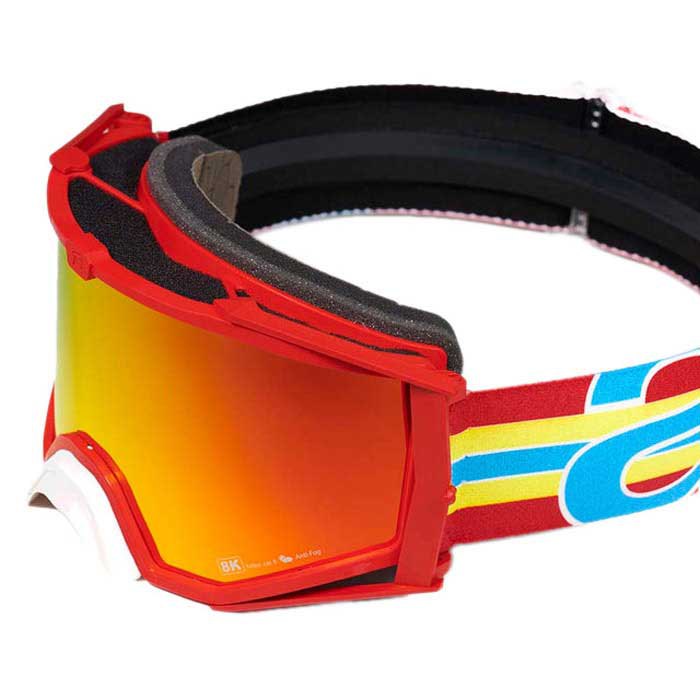 ariete 8k top fluor off-road goggles rouge red / cat2