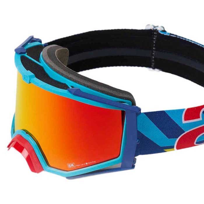 ariete 8k top off-road goggles bleu red / cat2