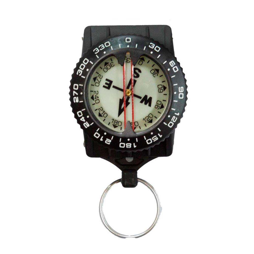 tecnomar compass with inox clip noir