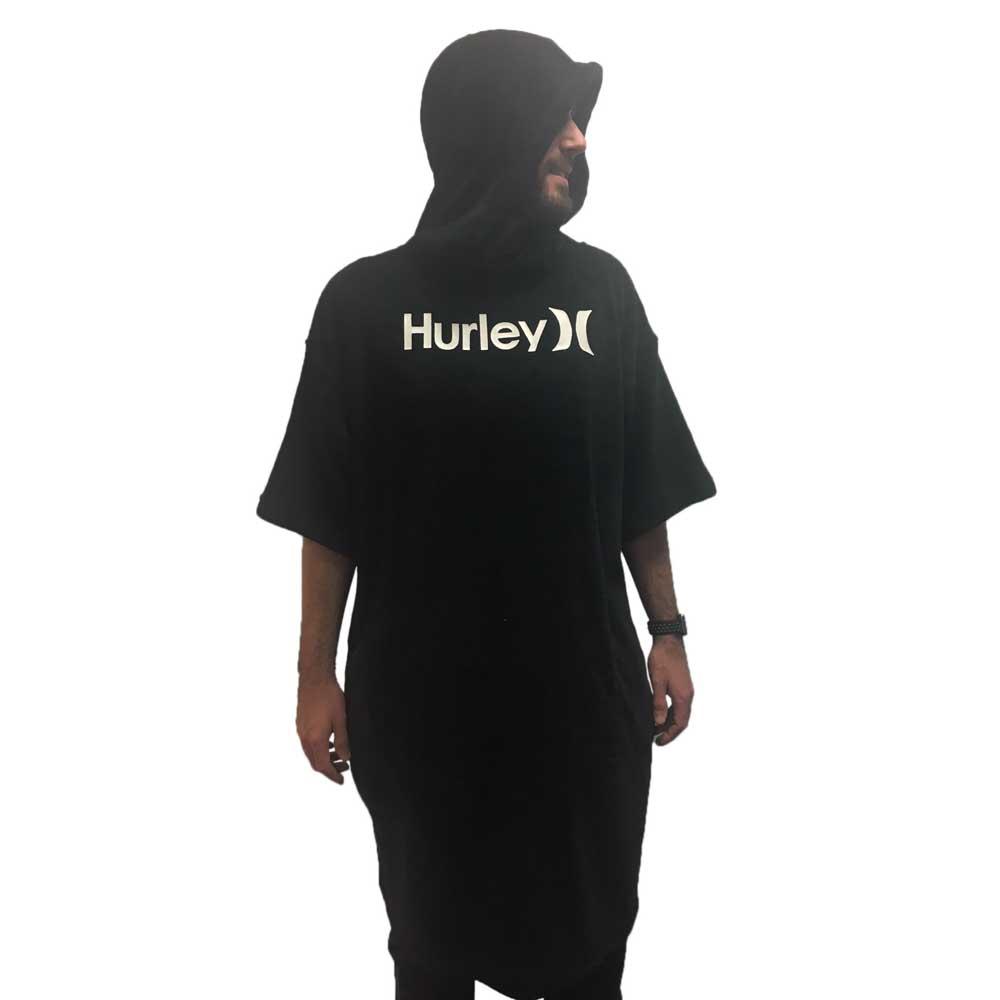 hurley one&only poncho noir m