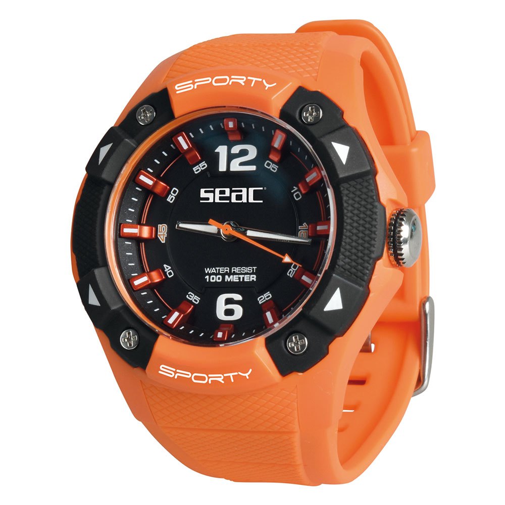 seacsub sporty watch orange
