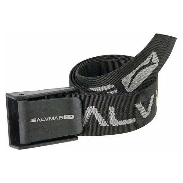 salvimar snake weight belt with nylon buckle noir
