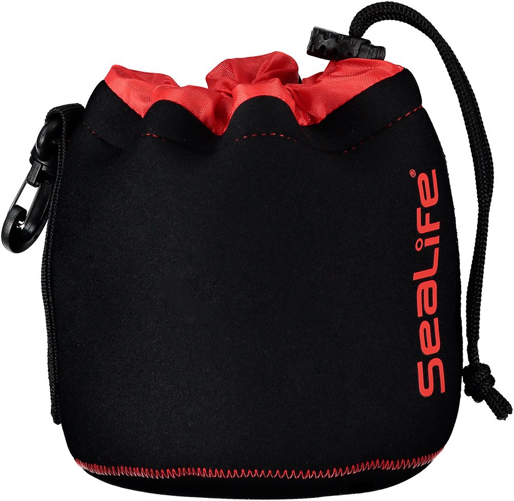 scubapro soft lined neoprene gear pouch 1l noir
