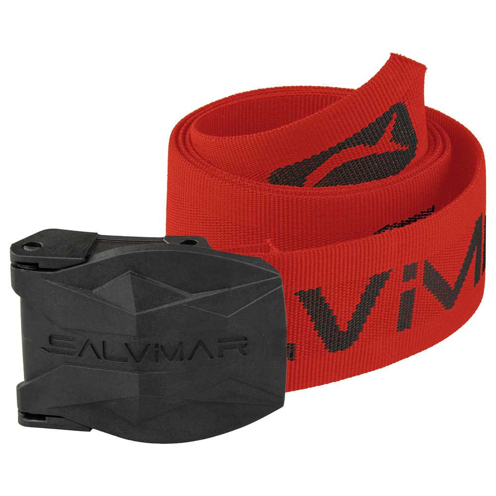 salvimar snake weight belt with nylon buckle rouge