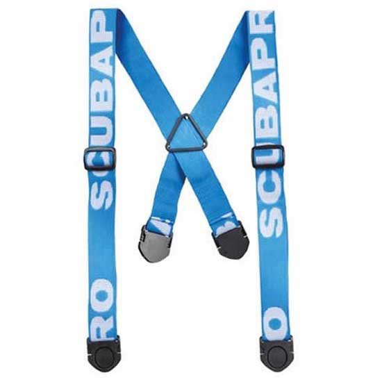 scubapro suspenders for dry suits bleu