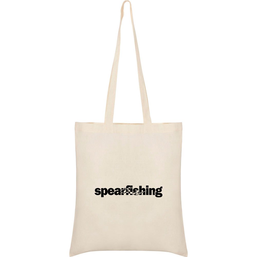 kruskis word spearfishing tote bag beige