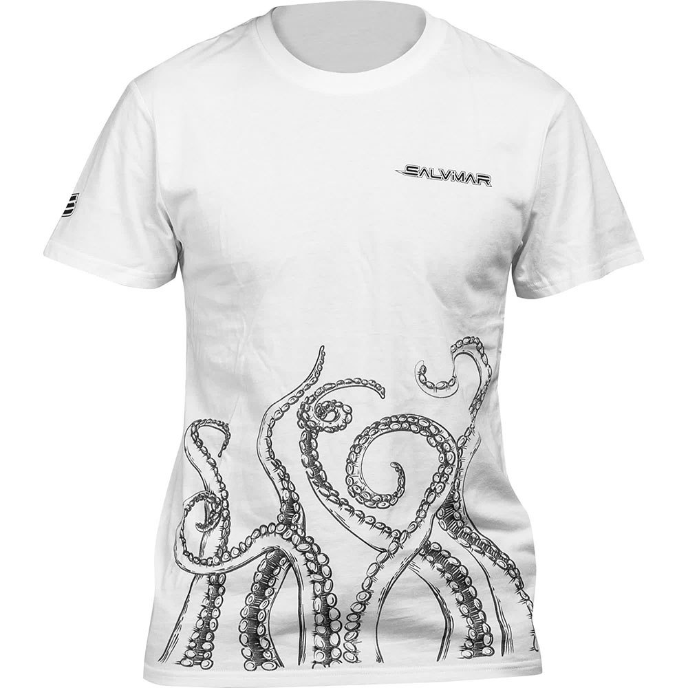 salvimar octopus short sleeve t-shirt blanc m homme