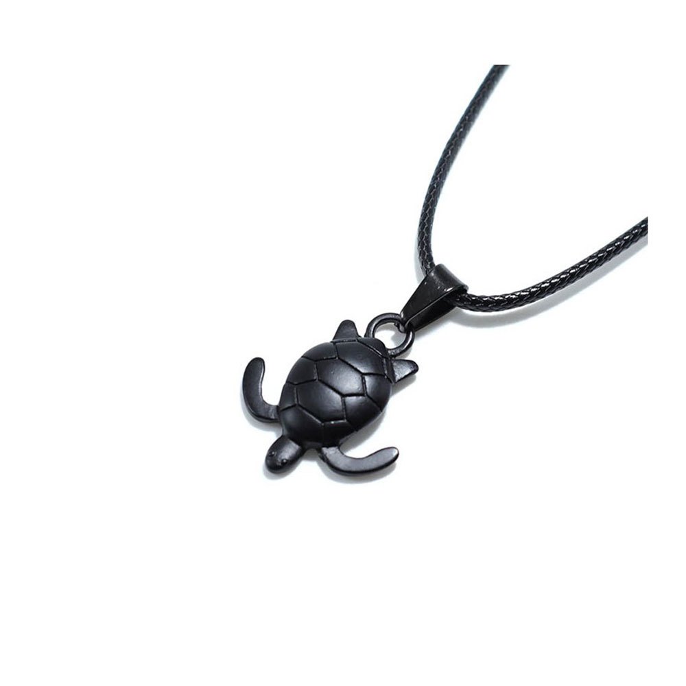 scuba gifts cord turtle necklace noir