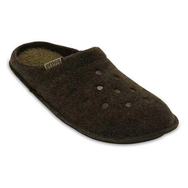 crocs classic slippers marron eu 36-37 homme