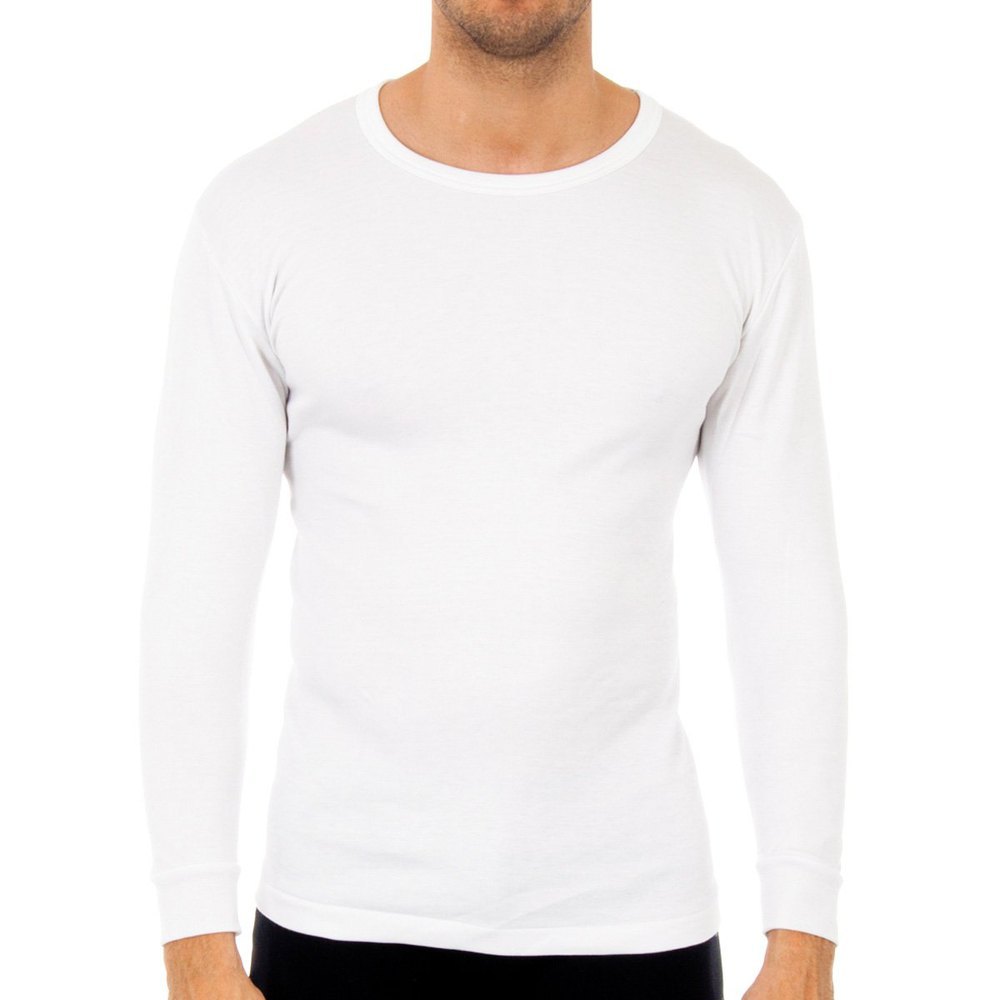 abanderado 0808 long sleeve t-shirt blanc 60 homme
