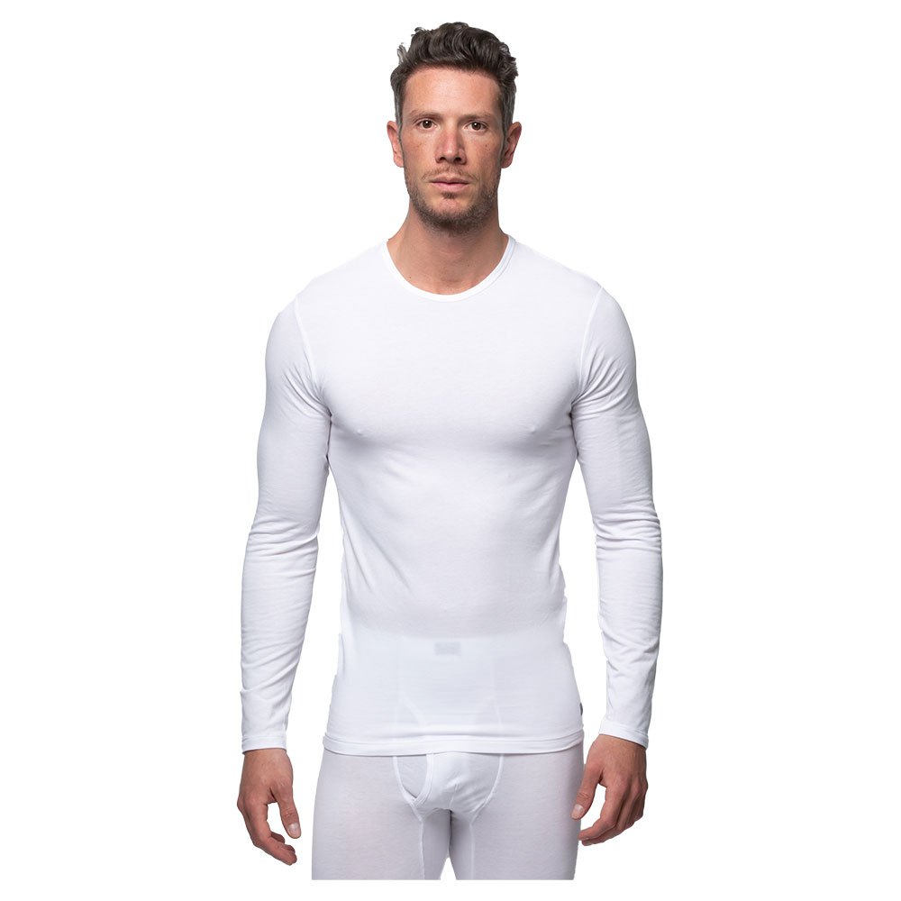 abanderado 041z thermal tech t-shirt blanc l homme