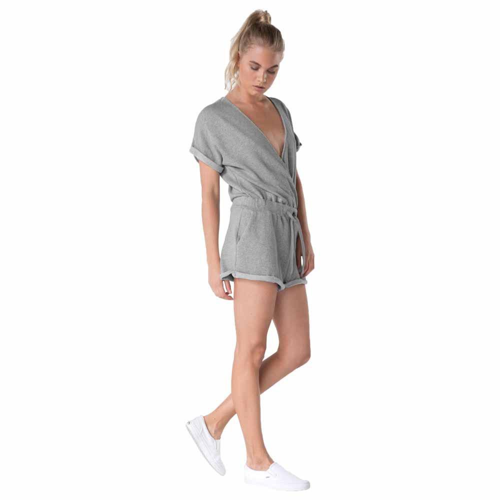 onepiece drowsy romper gris xs femme