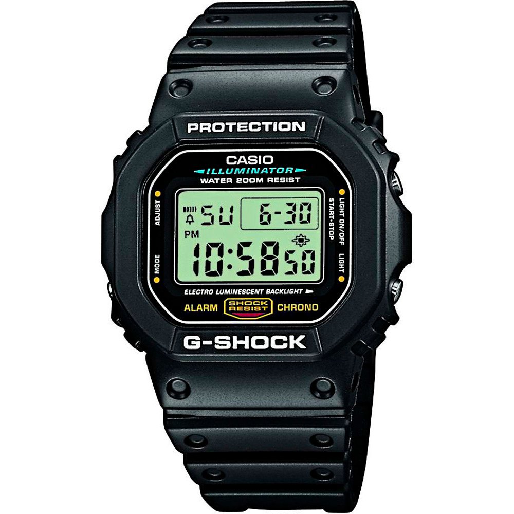 g-shock dw-5600e watch noir