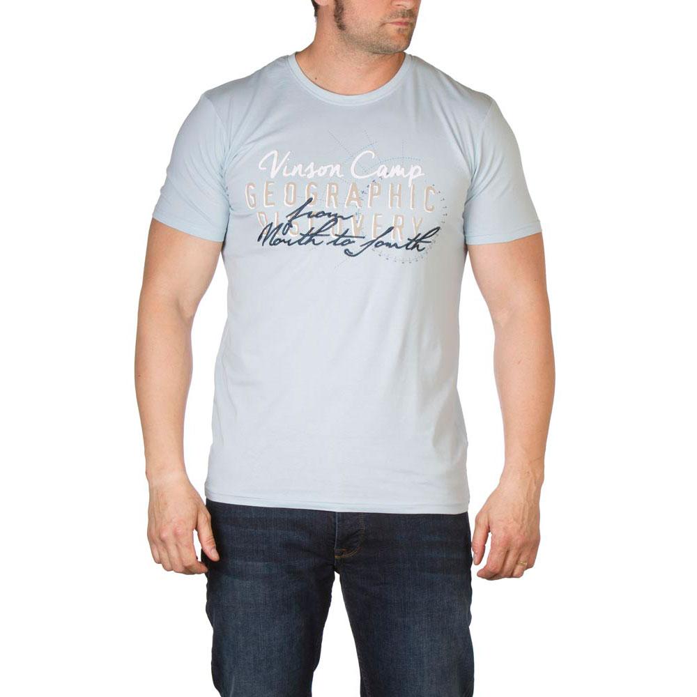 vinson wade short sleeve t-shirt bleu xl homme