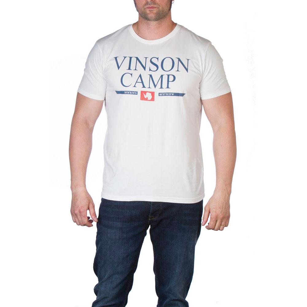 vinson waldo short sleeve t-shirt blanc xl homme