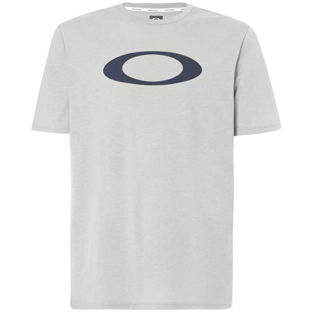 oakley apparel o-bold ellipse short sleeve t-shirt gris xs homme