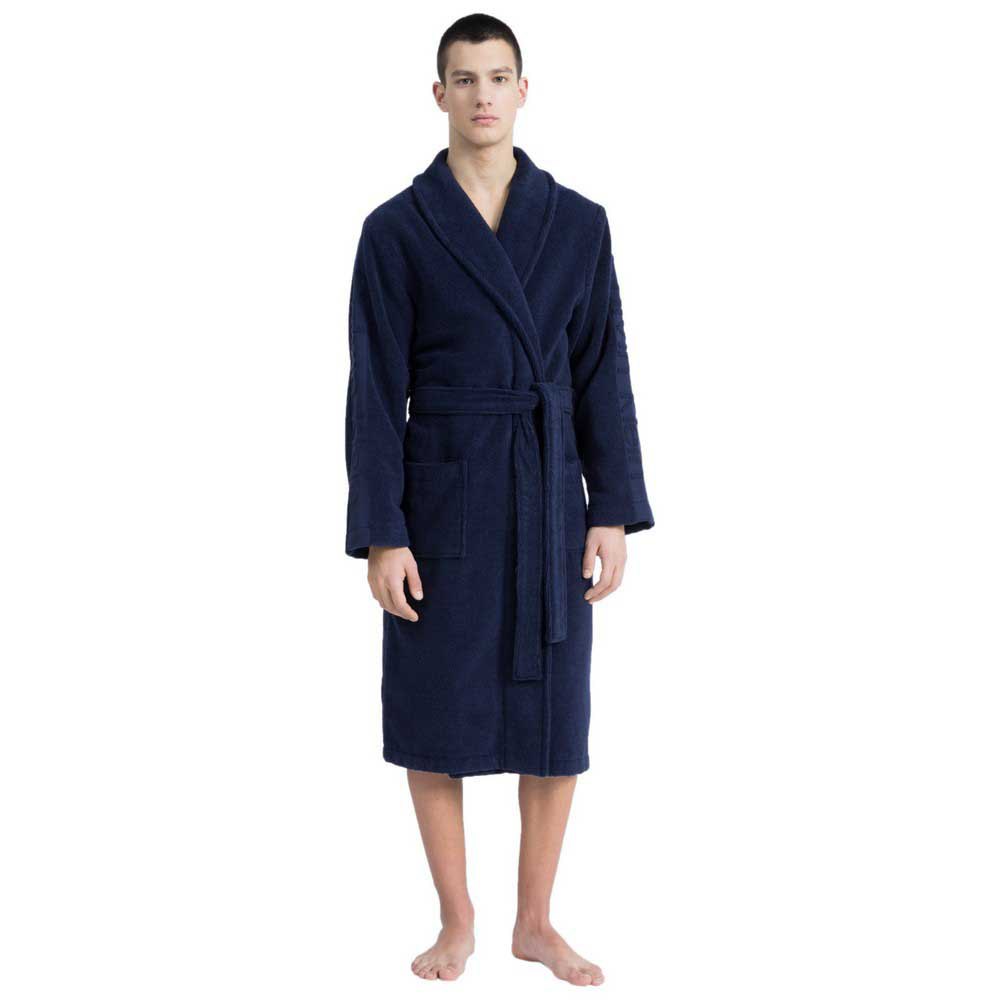 calvin klein underwear bathrobe bleu l-xl homme