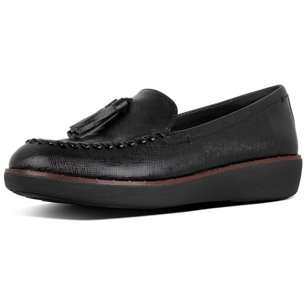 fitflop petrina patent loafers shoes noir eu 36 femme