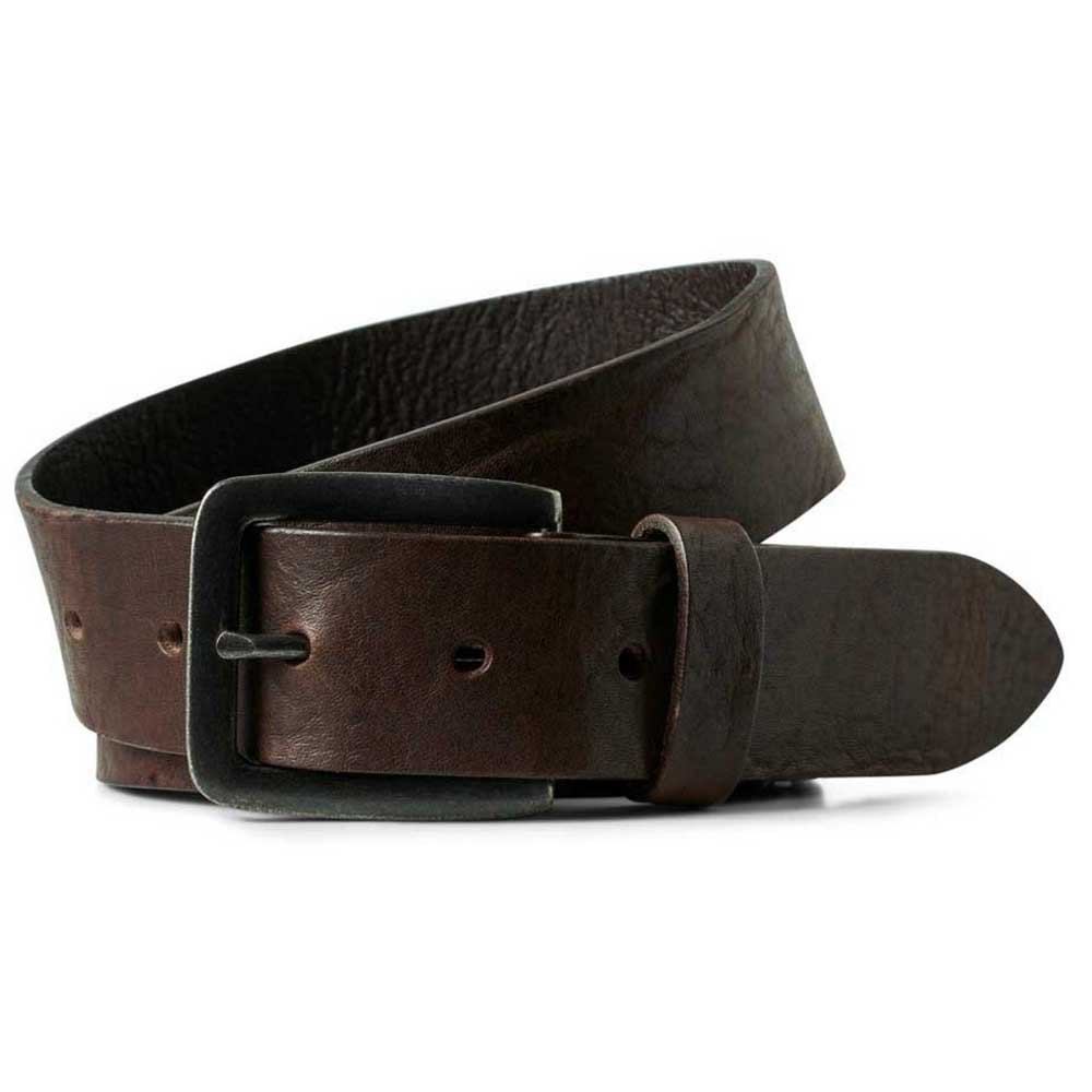 jack & jones victor leather belt noir 105 cm homme