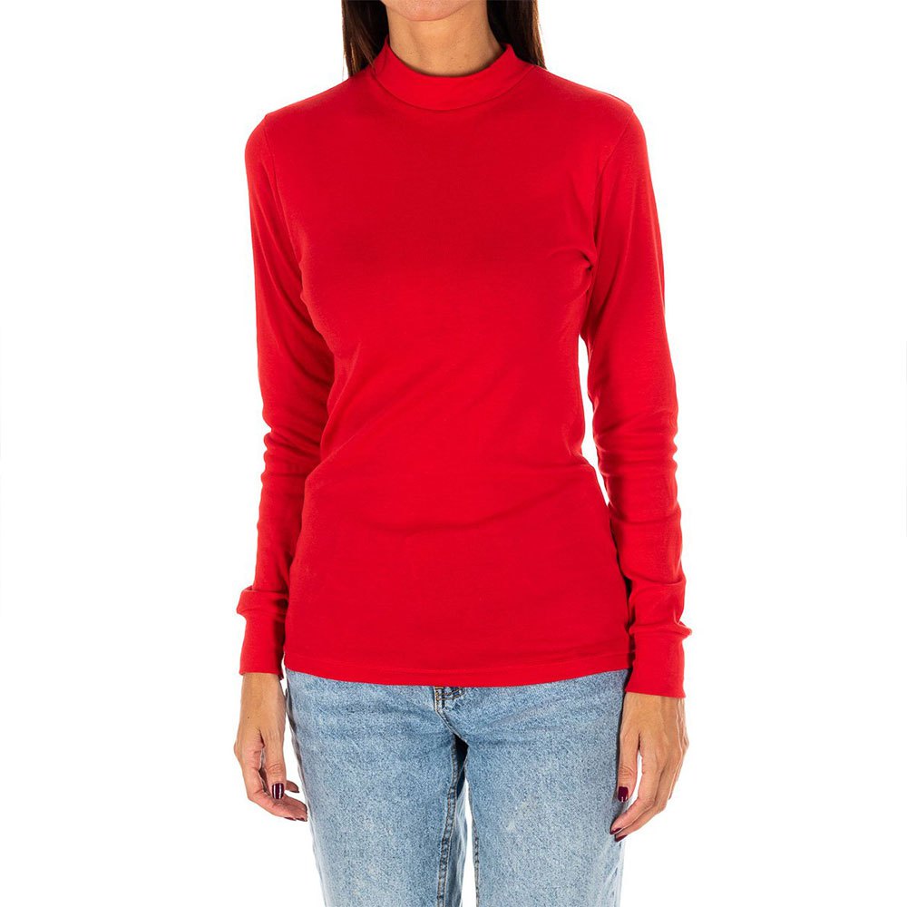 kisses&love 1625 long sleeve t-shirt rouge 60 femme