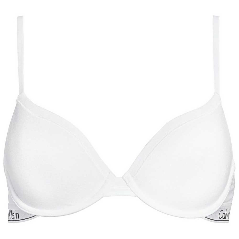 calvin klein underwear modern bralette blanc 70 / c femme