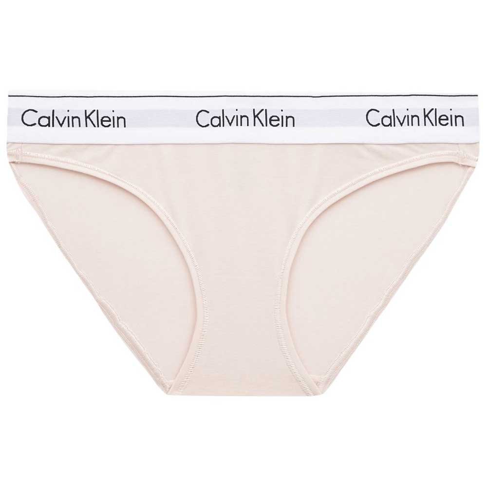 calvin klein underwear modern cotton classic panties rose xs femme