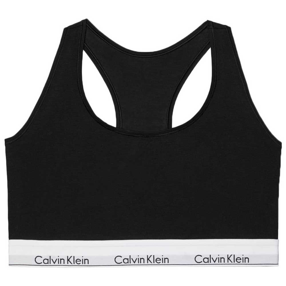 calvin klein underwear unlined modern bralette noir xl femme