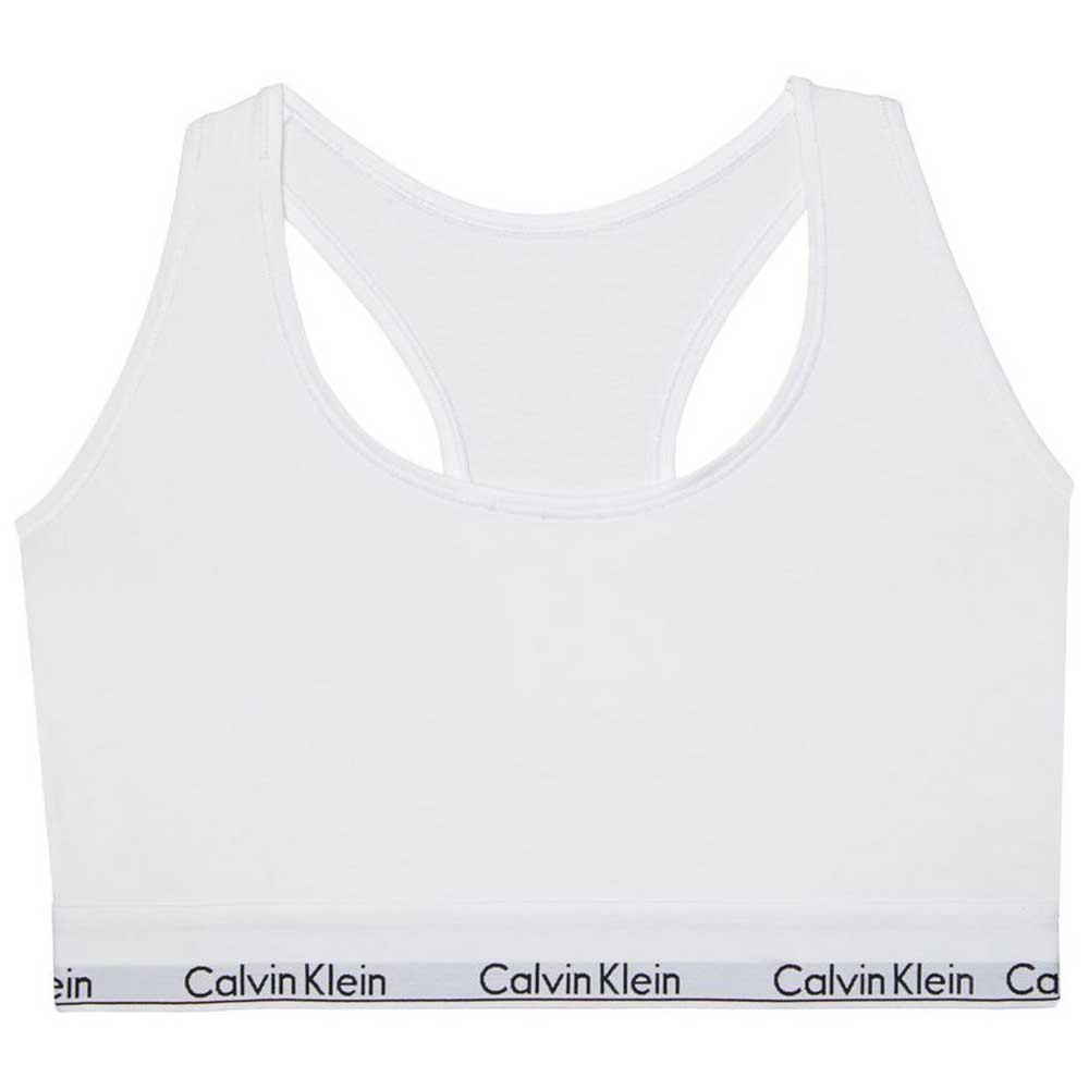 calvin klein underwear modern unlined bralette blanc 3xl femme
