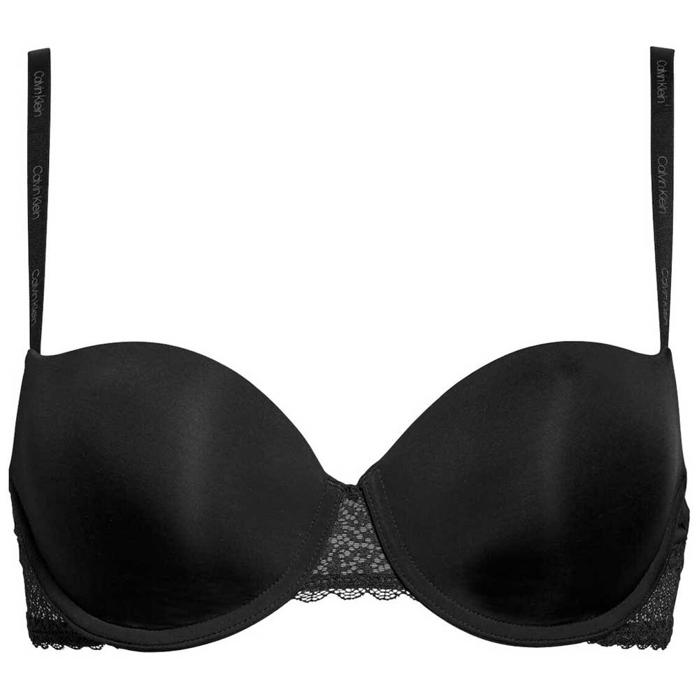 calvin klein underwear balconette flirty bra noir 65 / d femme