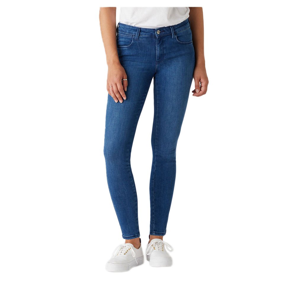 wrangler skinny jeans bleu 26 / 32 femme