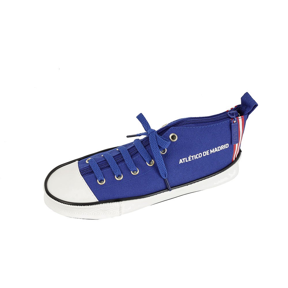 safta atletico madrid sport shoe shaped pencil case bleu  homme