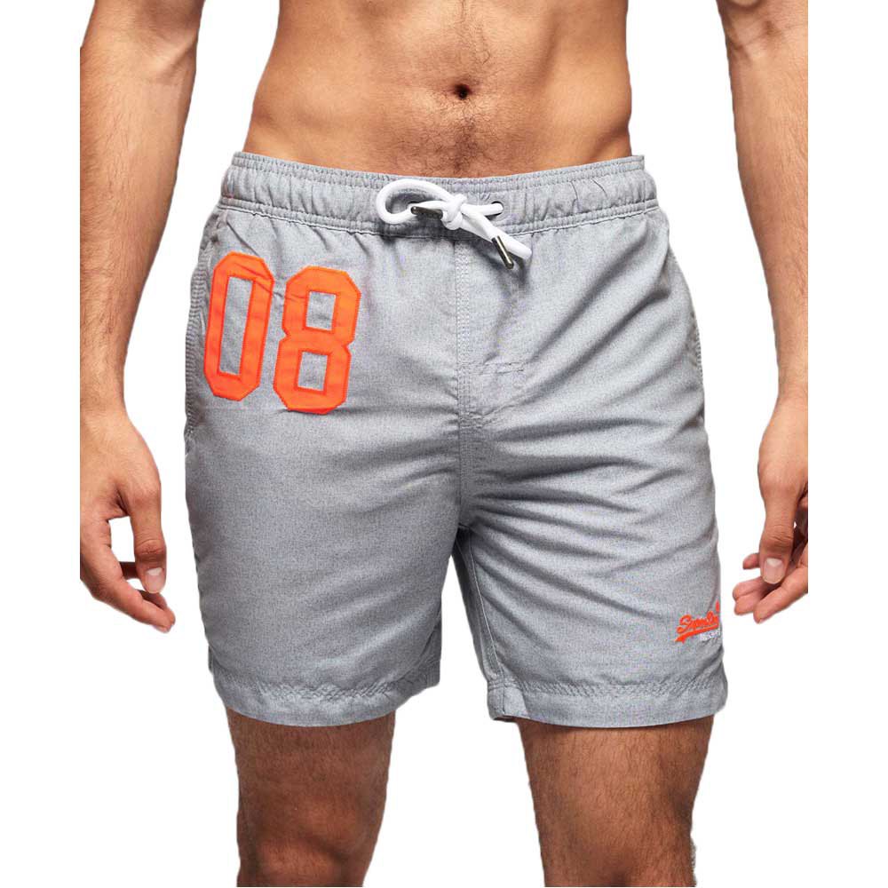 superdry water polo swimming shorts gris s homme