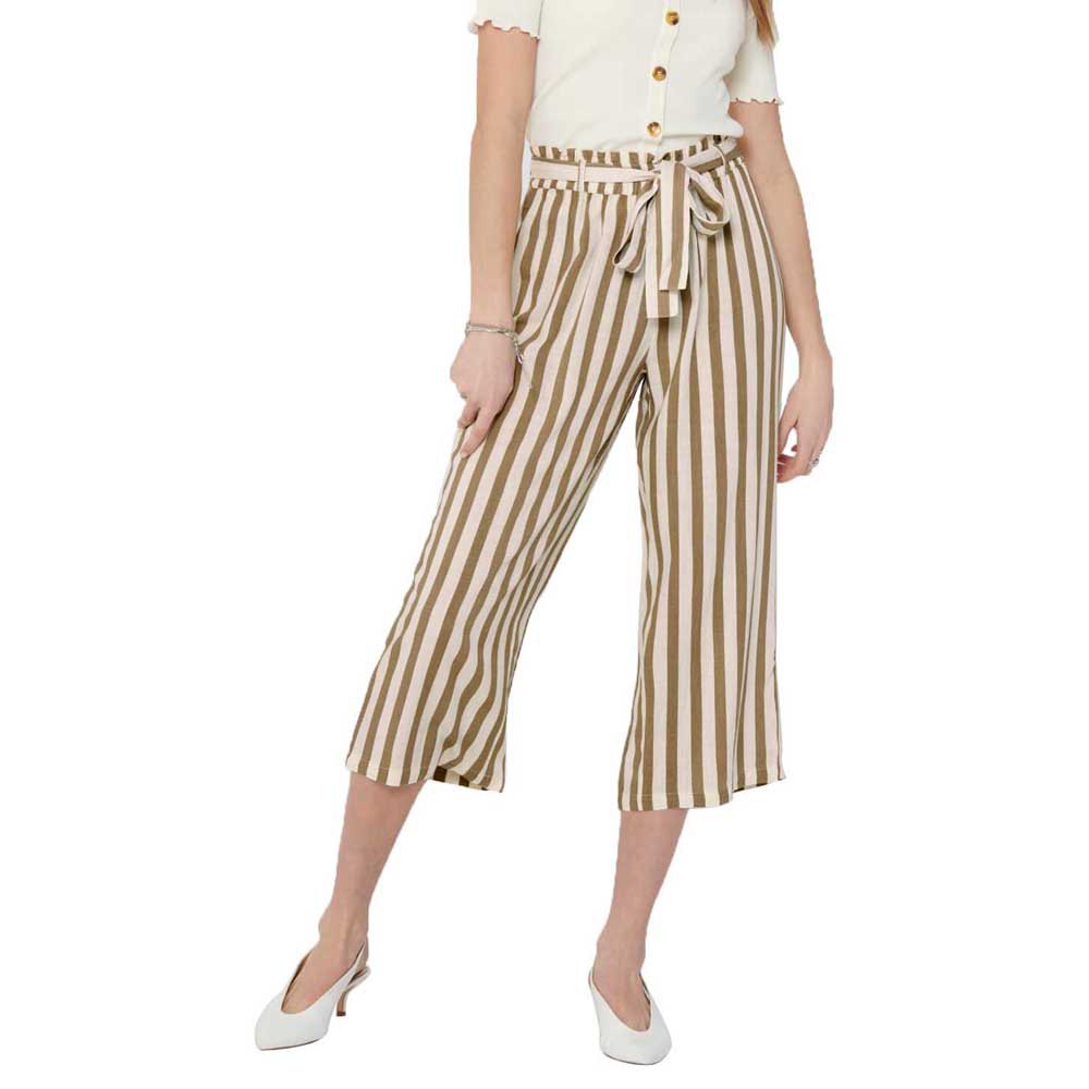 only astrid culotte woven pants beige 40 femme