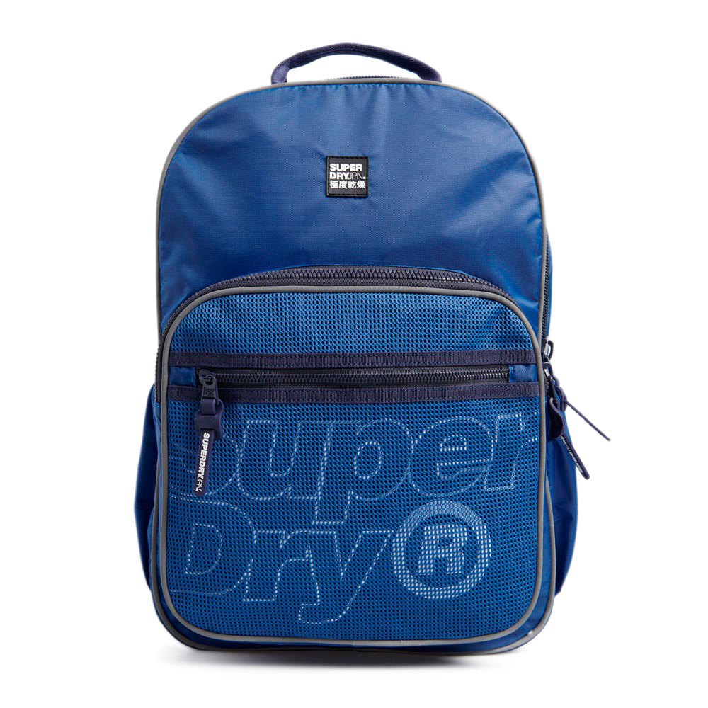 superdry scholar 19l backpack bleu