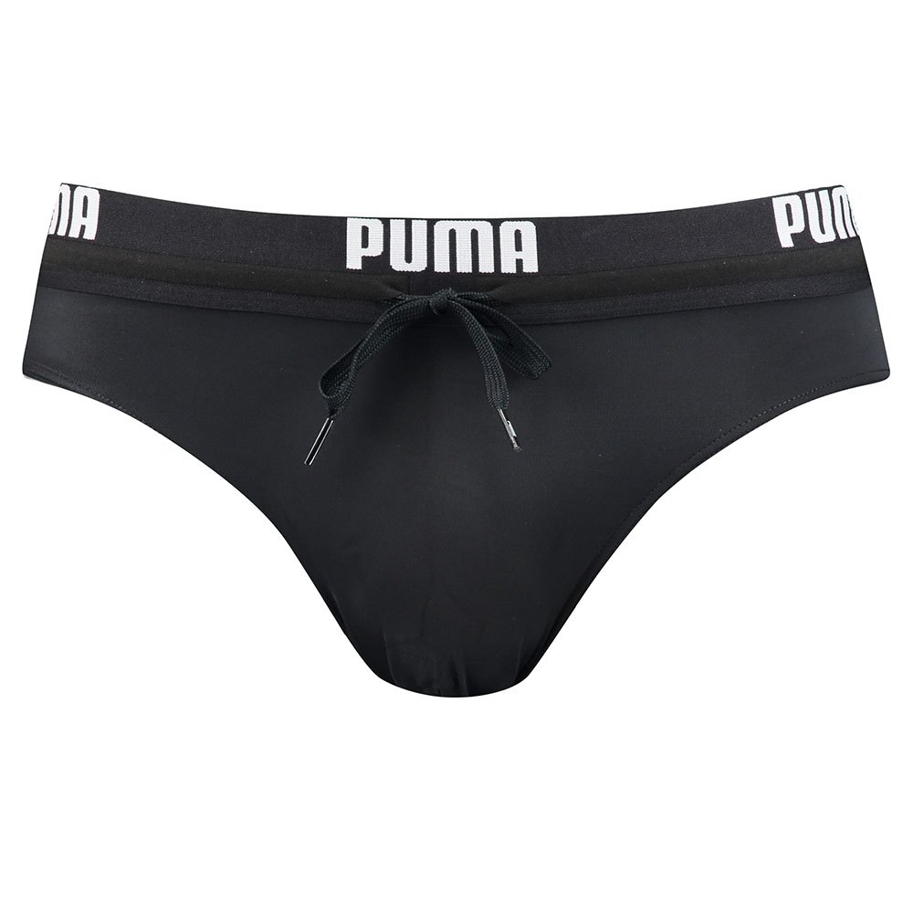 puma logo swimming brief noir xl homme