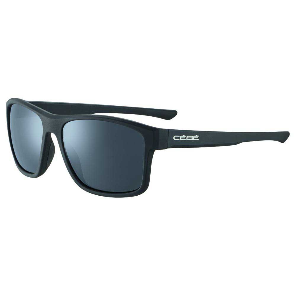 cebe baxter polarized sunglasses noir grey zone polarized silver mirror/cat3 homme