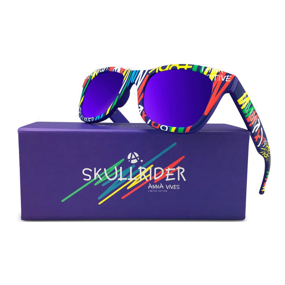 skull rider anna vives sunglasses multicolore  homme