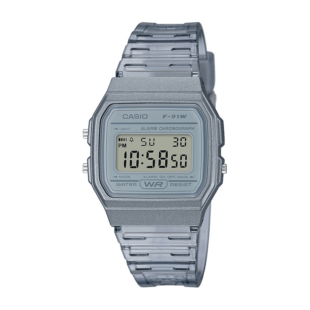 casio f-91ws-8ef watch gris