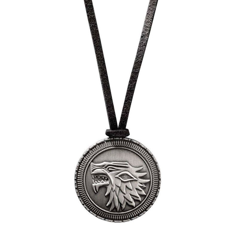 noble collection game of thrones stark shield costume pendant multicolore  homme
