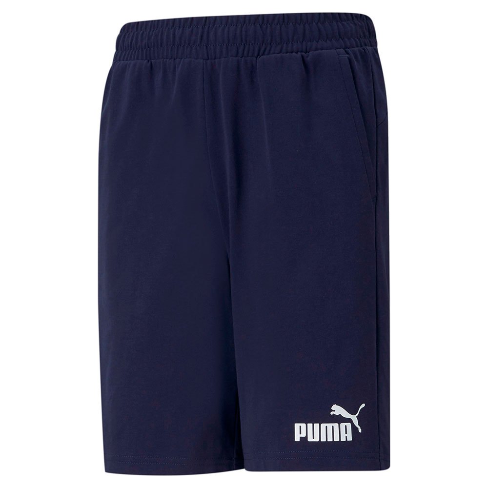 puma essential shorts bleu 9-10 years garçon