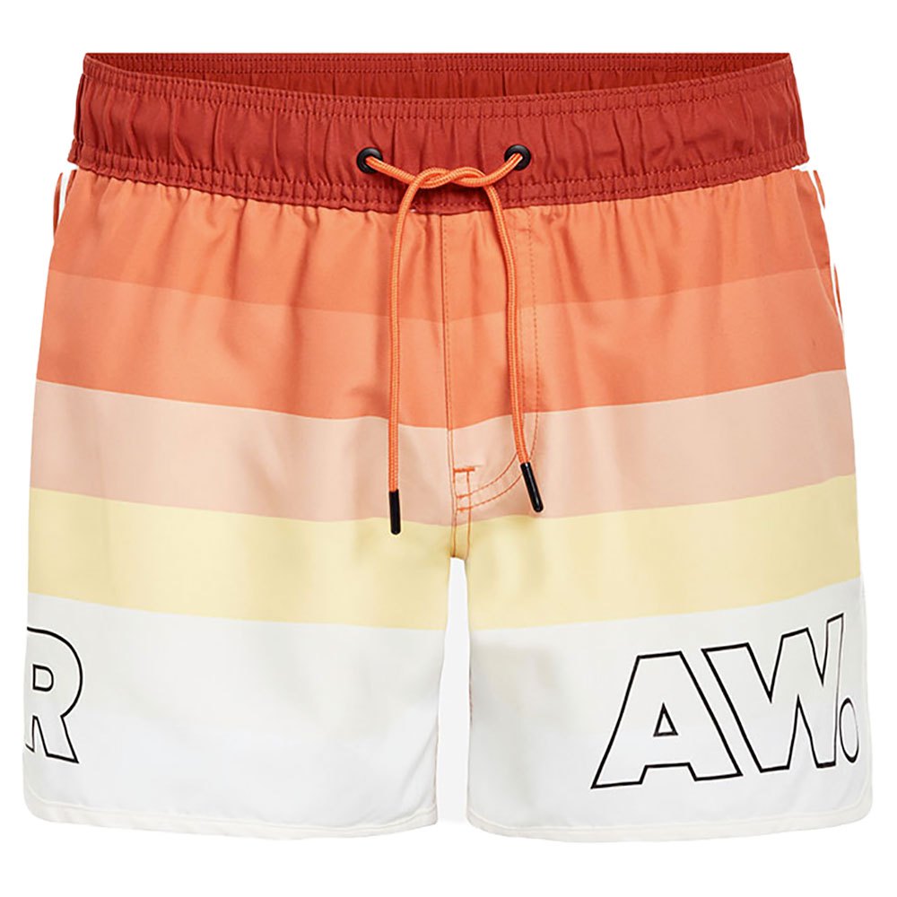 g-star carnic fade swimming shorts rouge xs homme